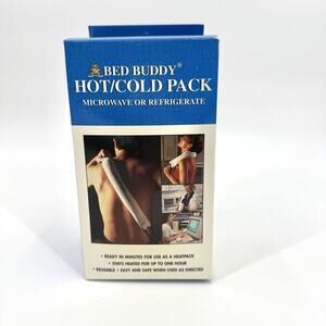 Bed Buddy Original Hot Cold Pack Microwave Heat Wrap Neck Shoulder Relief NIB